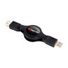 Cavo retrattile usb hamlet con adattataori - 1.20 metri it [xrcu2]