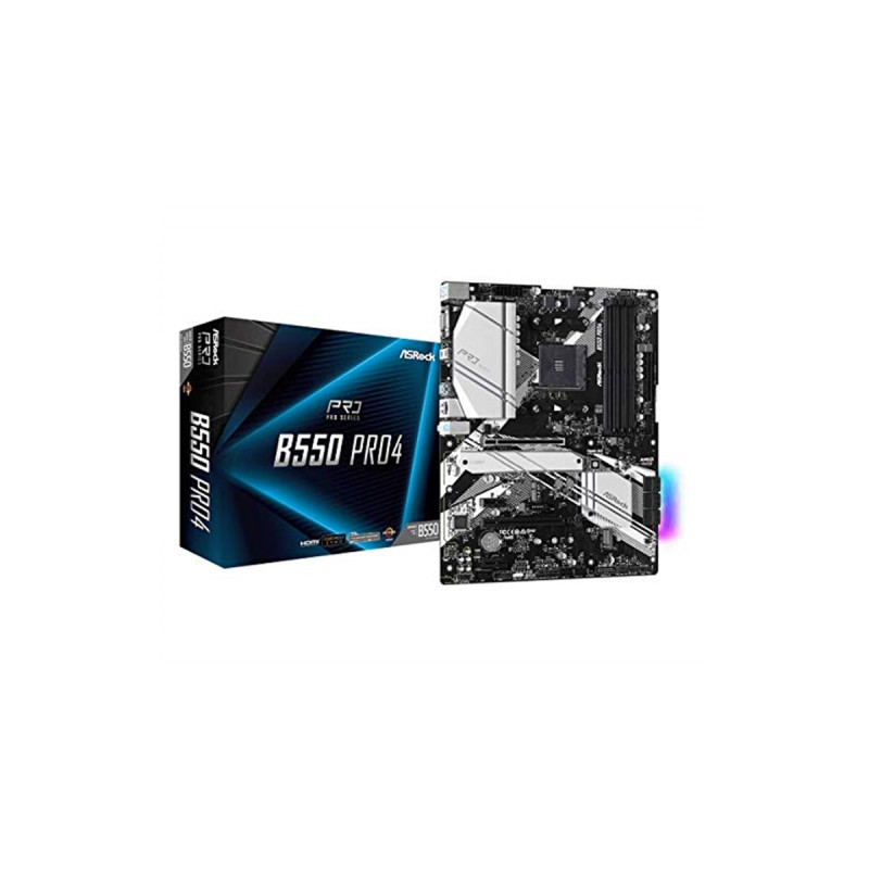 scheda madre asrock b550 pro4, amd b550 - sockel am4