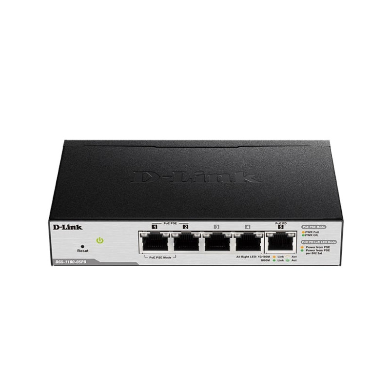 switch d-link 26-port gigabit ethernet poe+ rj45/sfp [dgs-1100-26mpv2]