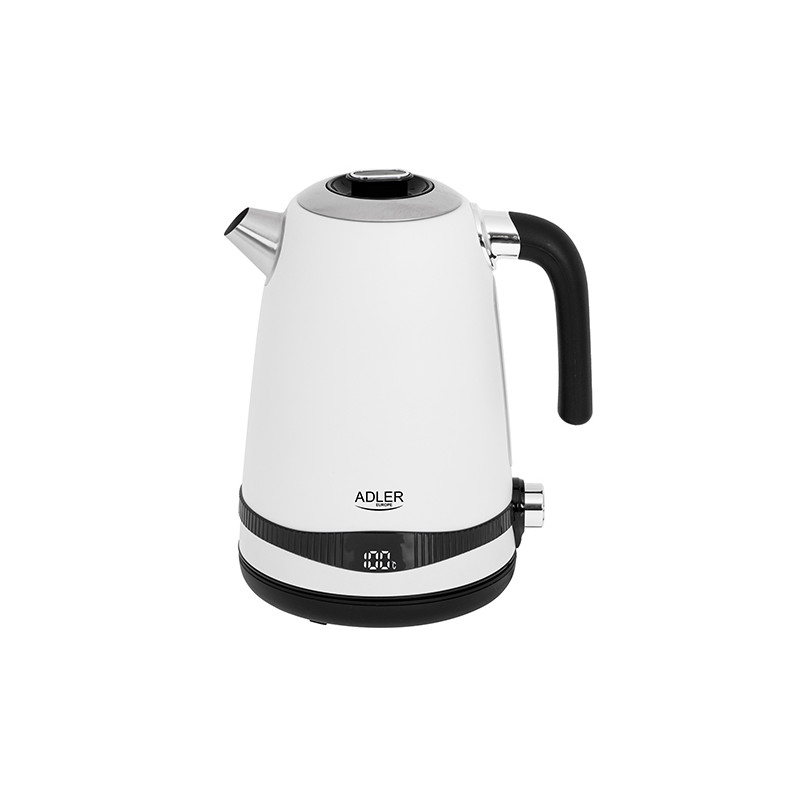 bollitore elettrico adler ad 1295w 1.7l bianco [ad 1295w]