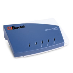 Modem adsl hamlet usb 2.0 comp. win mac linux in [hdsl8k2]