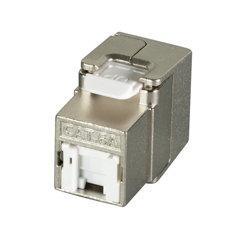 frutto keystone oem rj45 cat.6a stp awg22-26 argento