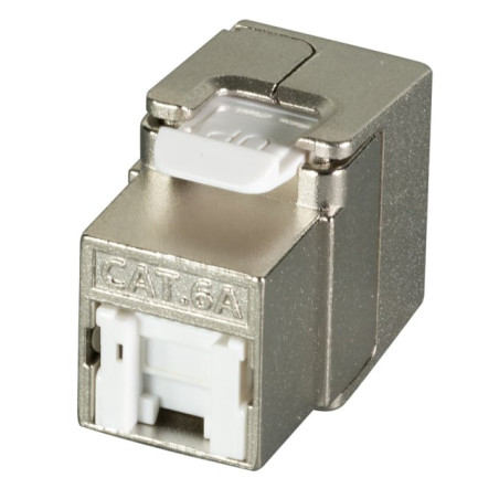 frutto keystone oem rj45 cat.6a stp awg22-26 argento