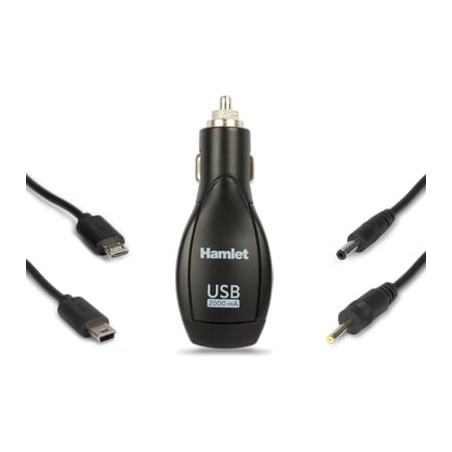 Alimentatore accendisigari 12-5vdc 4 connettori in [xpw12mob]