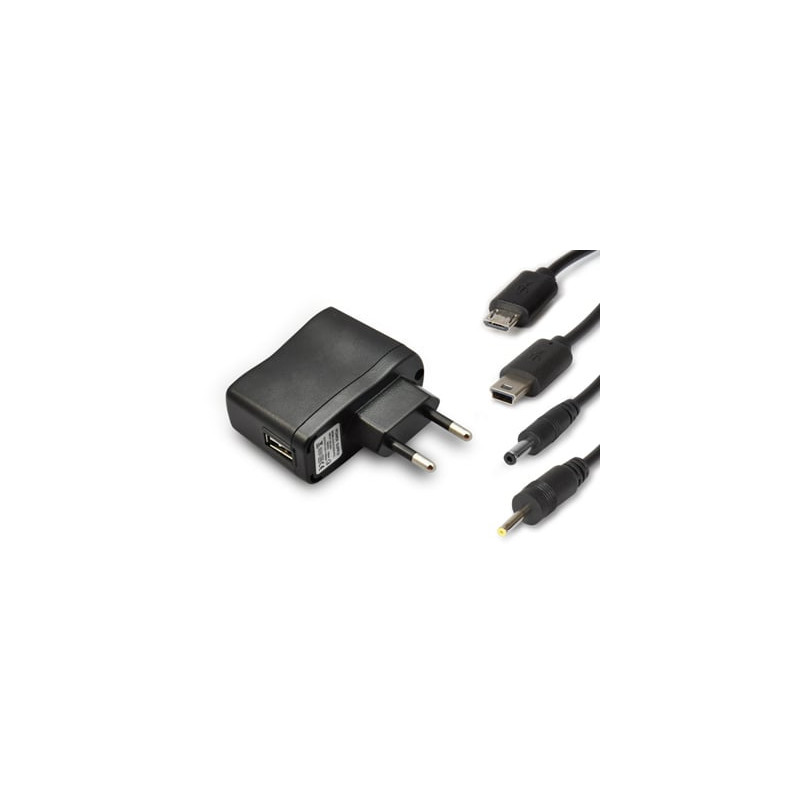 Alimentatore universale hamlet 220-5vdc 4 connettori in [xpw220mob]