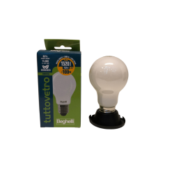 lampadina led beghelli tuttovetro e27 100w