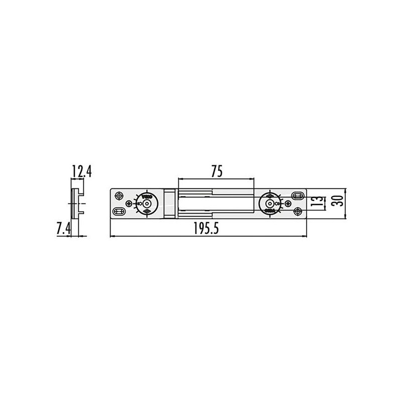 contropiastra serrature cisa 2.5mm [06465.57.0]