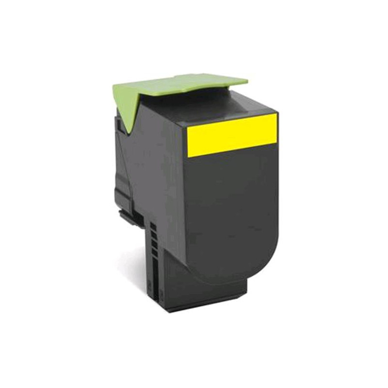 Toner lexmark giallo per cx510 da 4k [80c2xye]