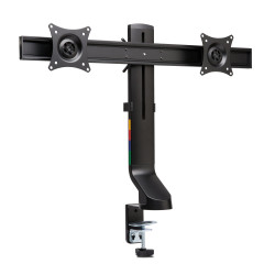 supporto monitor kensington smartfit salvaspazio per doppio monitor