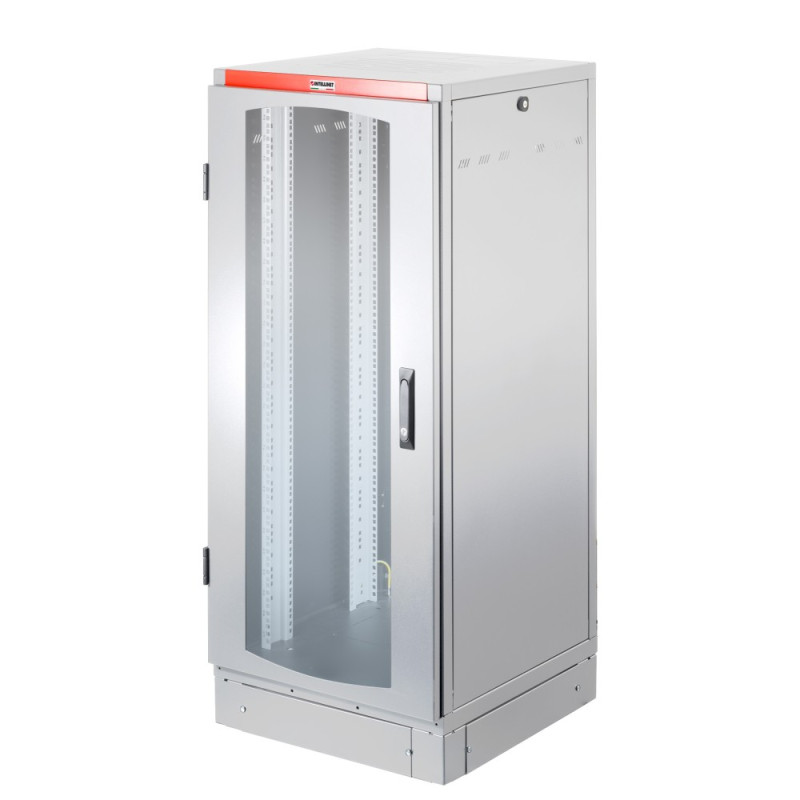 armadio rack intellinet nextgen 19'' 600x600mm 27u grigio