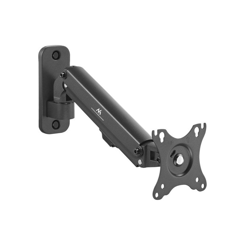 supporto monitor maclean da parete con molla a gas 17-27''