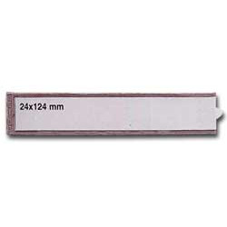 Portaetichette sei rota 6 pz. adesive b3 24x124mm [320323]