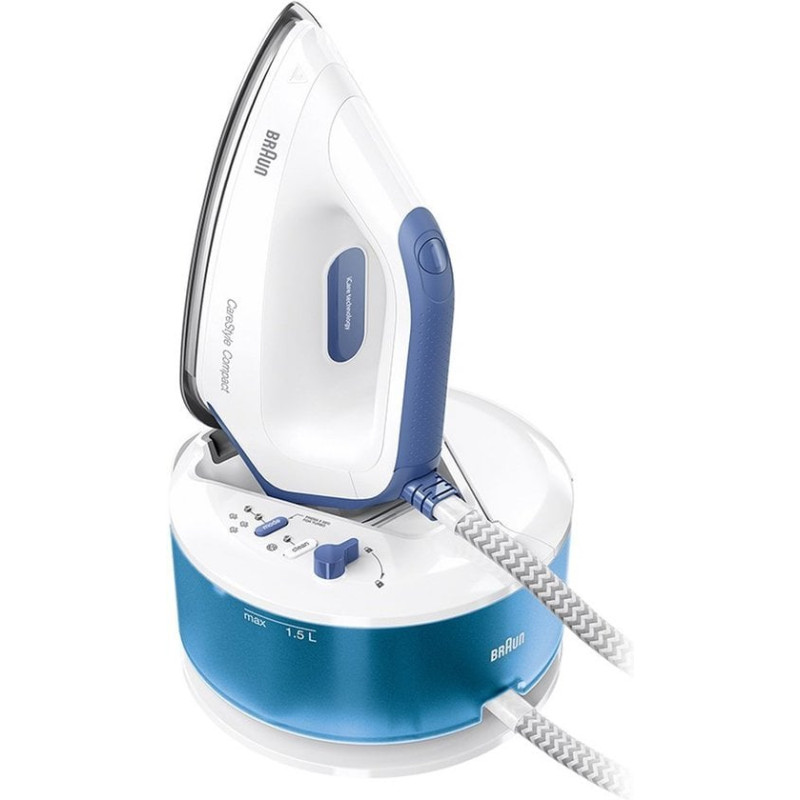 ferro da stiro braun a vapore is 2143 bl con cavo 1.8m/1.5l/2400w