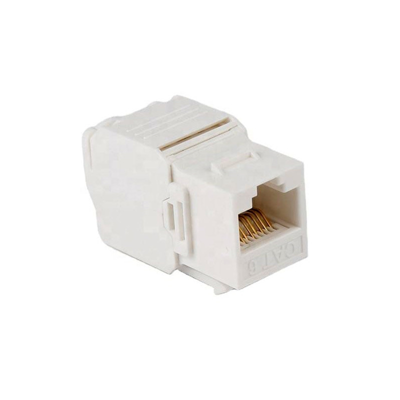 frutto keystone techly rj45 utp cat.6 tooless bianco
