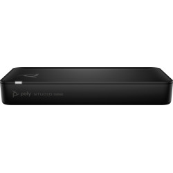 sistema di videoconferenza hp con kit piastra di montaggio poly studio