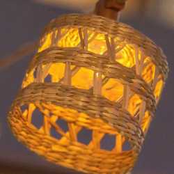 ghirlanda luminosa newgarden alba a led/10 bulbi/10x8cm/35lm/ip44/800cm/colore