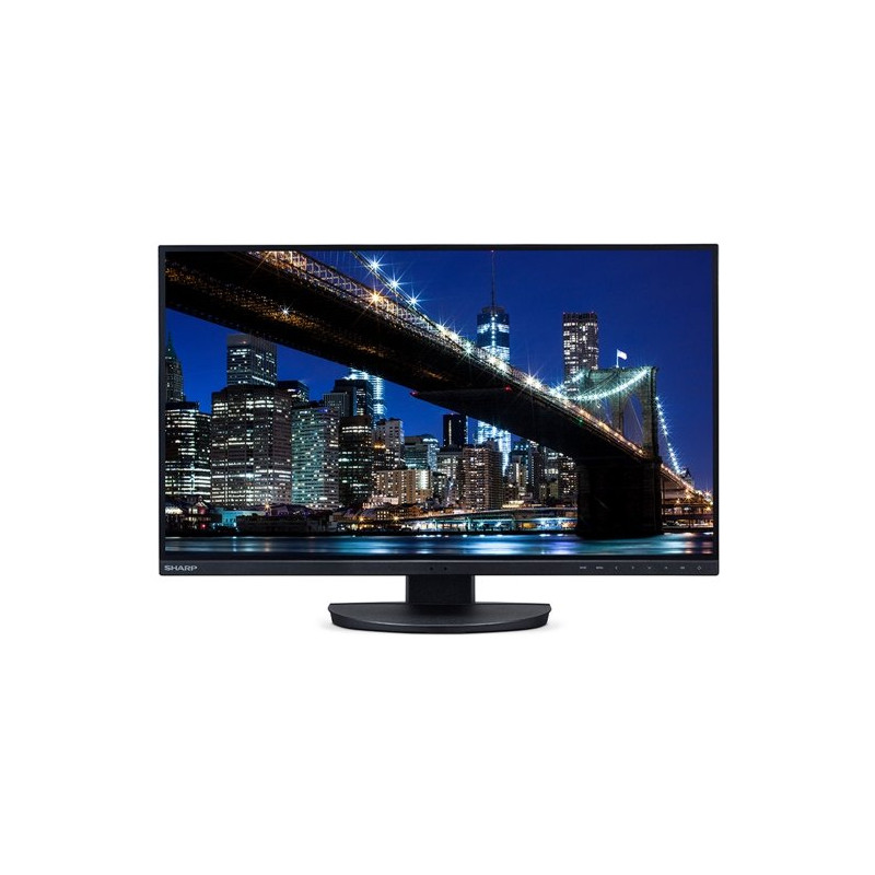 monitor led 27" sharp multisync ea272u 4k uhd 3840x2160/5ms/classe