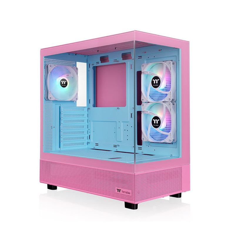 case thermaltake view 270 plus tg argb bubble pink [ca-1y7-00mawn-00]
