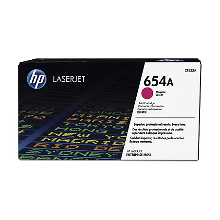 Toner hp 654a 15.000 pagine magenta [cf333a]