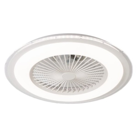 ventilatore soffitto perenz 7129 b ir con luce 44w bianco