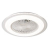 ventilatore soffitto perenz 7129 b ir con luce 44w bianco