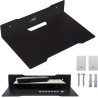 supporto decoder maclean mc-122 da parete max 5kg nero [ajmclumaclmc122]