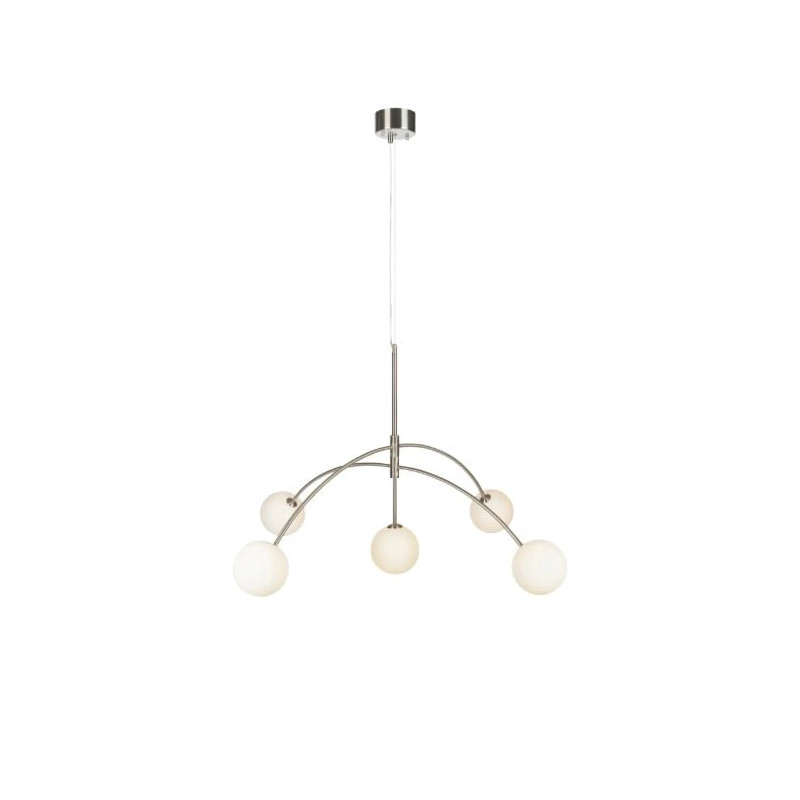 lampada da soffitto a led markslojd heaven g9 230v 28w 230v 5 acciaio/bianco