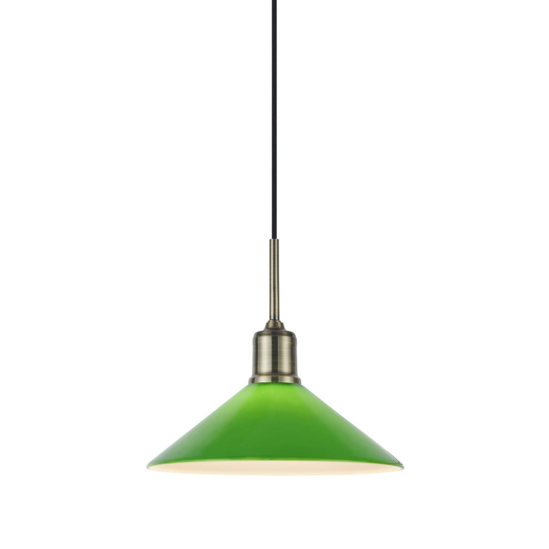 lampada a sospensione markslojd 40w e27 ip20 verde [108868]