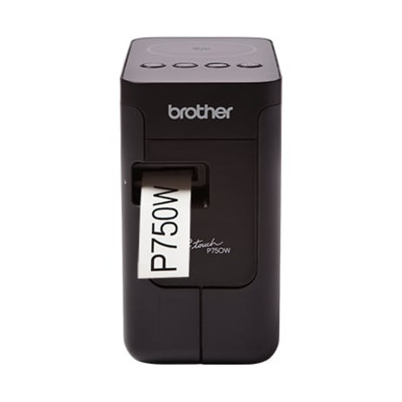 etichettatrice brother pt-p750w collegabile a pc [ptp750wua1]