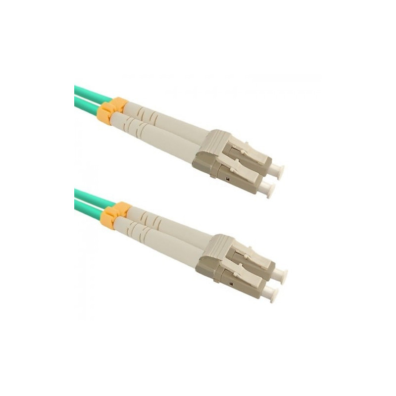 cavo fibra ottica qoltec patch lc/upc - lc/upc multimodale 50/125