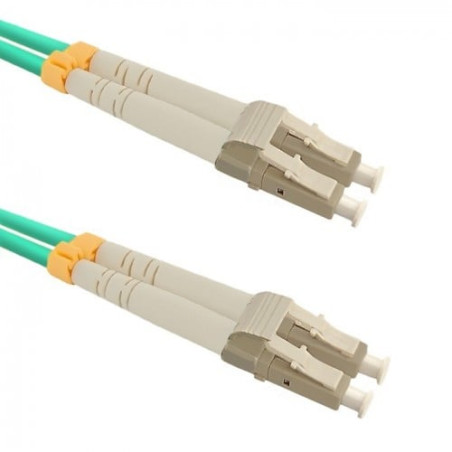 cavo fibra ottica qoltec patch lc/upc - lc/upc multimodale 50/125