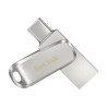 pen drive 64gb sandisk ultra dual drive luxe usb type-c 150mb/s