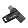 pendrive sandisk con usb tipo a e b 64gb girevole nero