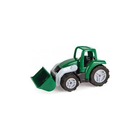 modellino lena trattore workies con cassone pala 14cm verde/grigio[wnlnao0ca001263]