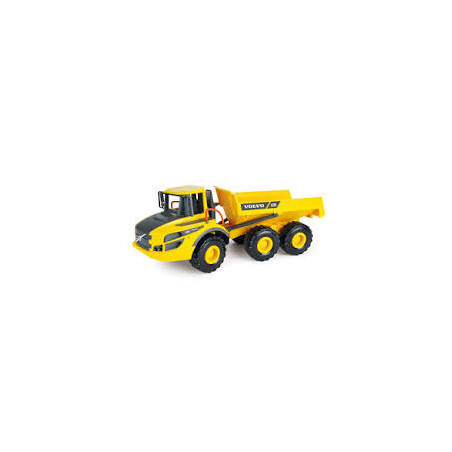 modellino lena dumper articolato volvo a25g cassone worxx giallo