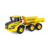 modellino lena dumper articolato volvo a25g cassone worxx giallo