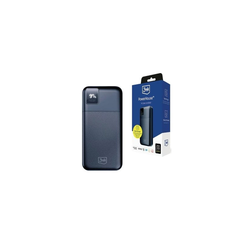 batteria portatile 3mk powerbank 20000mah nero [5903108527224]