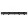 pannello 19" qoltec organizzatore di cavi per armadi rack 1u