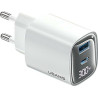 alimentatore da rete usams cc229 usb tipo a/c 30w bianco [azusatlusa01441]