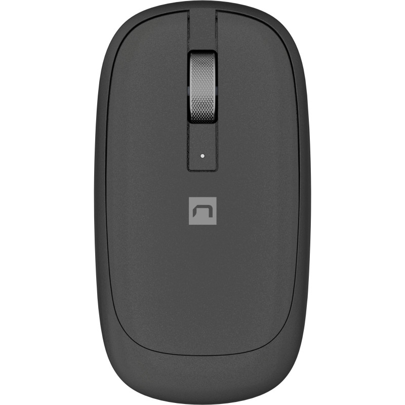 mouse natec lark wireless bt 5.0 4000dpi grigio [nmy-2335]