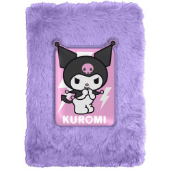 quaderno kids euroswan hello kitty kuromi plush a5 viola [jskesp0dc092018]