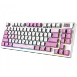 tastiera msi forge gk600 tkl wireless meccanica rgb viola/bianco