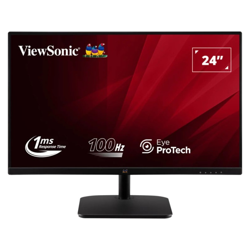 monitor led 24'' viewsonic va2432-mhd-3 fhd 1920x1080p