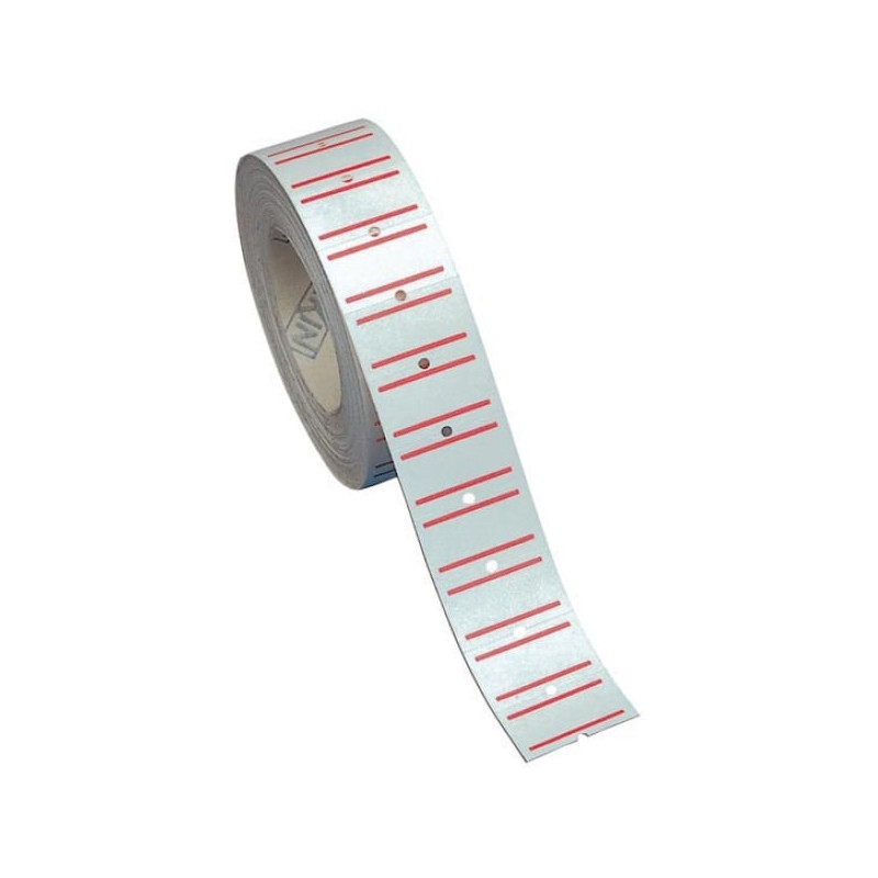 Rotolo prezzatrice markin 1000 etichette 20x12 bianche rigate permanenti