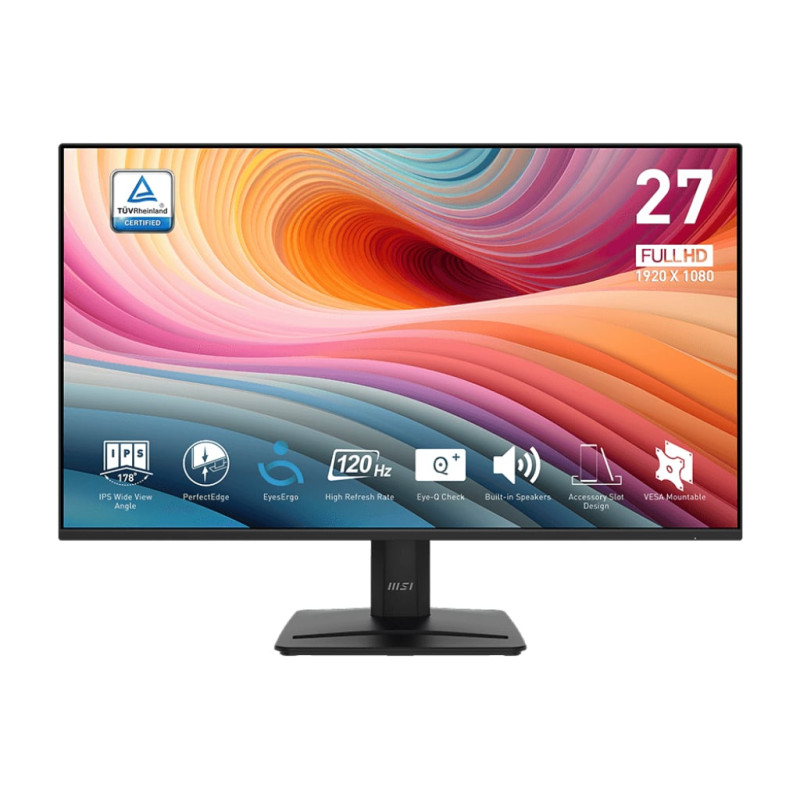 monitor led 27'' msi pro mp275 e2 fhd 1920x1080p 1ms classe