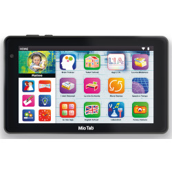 gioco educativo lisciani tablet mio tab 7'' lia nero