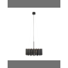 lampada a sospensione markslojd level 3x60w e27 ip20 nero [107925]