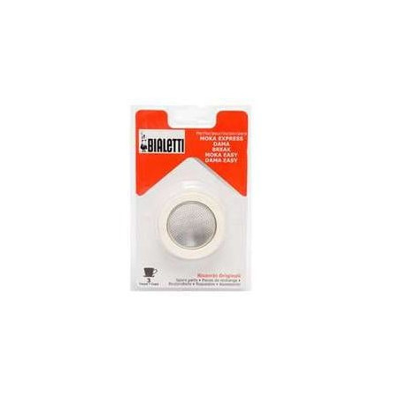 guarnizione e filtro moka bialetti 2 tazze [bialetti]