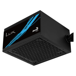alimentatore 650w aerocool lux 20+4 pin atx nero [aerolux-650-80bronze]