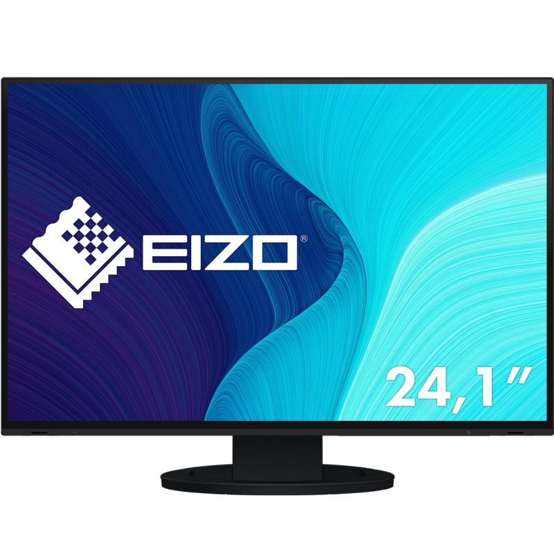 monitor led 24" eizo flexscan ev2495 wuxga 1920x1200p 5ms classe